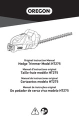 Oregon HT275 Manual De Instrucciones Original