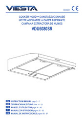 Viesta VDU6080SR Manual De Instrucciones