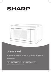 Sharp YC-MG81E Manual Del Usuario