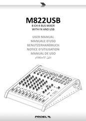 PROEL M822USB Manual De Uso