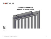 TORXUN AUTOPED Manual De Instalación