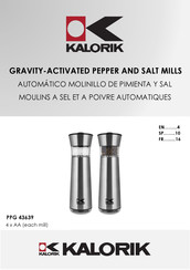 Kalorik PPG 43639 Manual Del Usuario