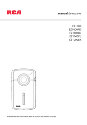 RCA EZ1000RD Manual De Usuario