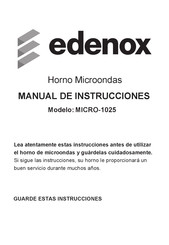 edenox MICRO-1025 Manual De Instrucciones