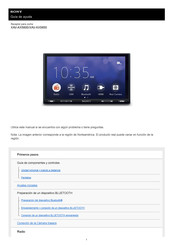 Sony XAV-AX5650 Guia De Ayuda