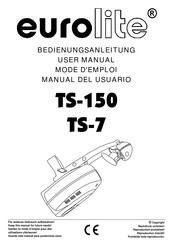 EuroLite TS-150 Manual Del Usuario