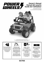 Power Wheels GCT05 Manual Del Usuario