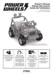 Power Wheels FFR86 Manual Del Usuario