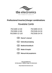 tbs electronics PSC1800-24-35 Manual Del Propietário