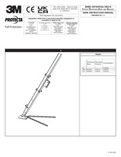 3M PROTECTA SRD-R Manual De Instrucciones