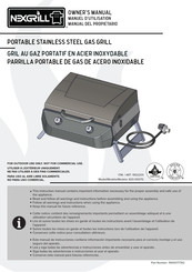 Nexgrill 1902203 Manual Del Propietário