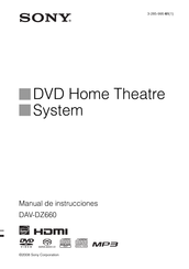 Sony DAV-DZ660 Manual De Instrucciones