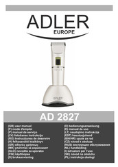 Adler europe AD 2827 Manual De Uso