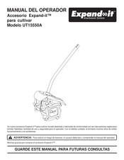 Expand-it UT15550A Manual Del Operador