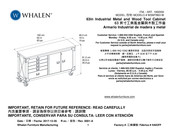 Whalen WSMTB63-W 1900550 Manual Del Usuario