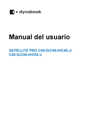 Dynabook SATELLITE PRO C50-G Manual Del Usuario