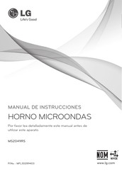 LG MS2049RS Manual De Instrucciones