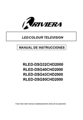 Riviera RLED-DSG50CHD2000 Manual De Instrucciones