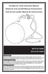 Sanborn Mfg BDT5 Manual De Instrucciones