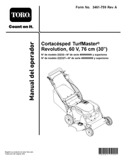 Toro 22232 Manual Del Operador