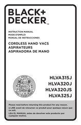 Black and Decker HLVA315J Manual De Instrucciones