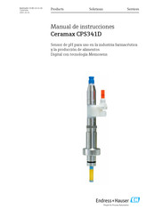 Endress+Hauser Ceramax CPS341D Manual De Instrucciones