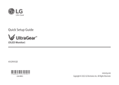 LG UltraGear 45GR95QE-B Guía De Configuración Rápida