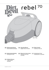 Dirt Devil DD 7700 Manual De Instrucciones