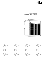 Frico Panther FC 6 - 15 kW Manual De Instrucciones