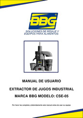 BBG CSE-05 Manual De Usuario