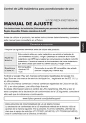 Fujitsu AP-WC1E Manual De Ajuste