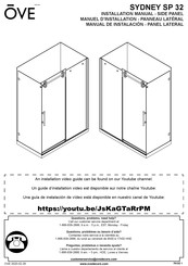 OVE SYDNEY SP 32 Manual De Instalación