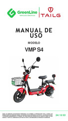 TAILG GREENLINE VMP S4 Manual De Uso