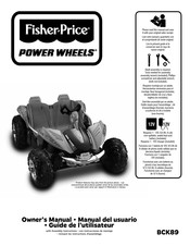 Fisher-Price Power Wheels BCK89 Manual Del Usuario