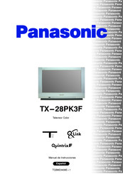 Panasonic TX-28PK3F Manual De Instrucciones