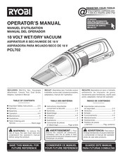 Ryobi PCL702 Manual Del Operador