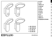 ESYLUX EL10710711 Instrucciones De Montaje Y Manejo