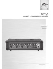 Peavey PVi 4B Manual Del Operador