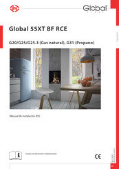 Global Fires Global 55XT BF RCE Manual De Instrucciones