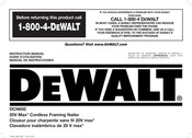 DeWalt DCN692B Manual De Instrucciones