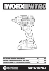 Worx Nitro WX272L Manual Del Usuario