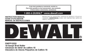 Dewalt DWFP12233 Manual De Instrucciones