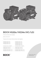 .bock HGX34e/255-4 S Instrucciones De Montaje