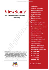 ViewSonic VA2248m-LED Guia Del Usuario