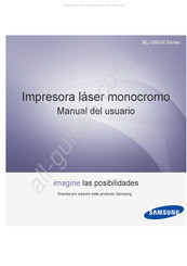 Samsung ML-186W Serie Manual Del Usuario