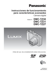 Panasonic LUMIX DMC-TZ30 Instrucciones De Funcionamiento