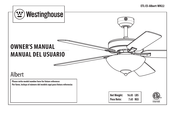 Westinghouse Albert Manual Del Usuario