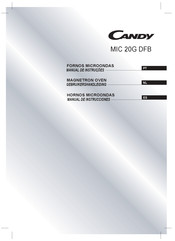 Candy MIC 20G DFB Manual De Instrucciones