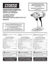 Power Stroke PSL0D181 Manual Del Operador