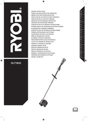 Ryobi OLT1833 Traducción De Las Instrucciones Originales